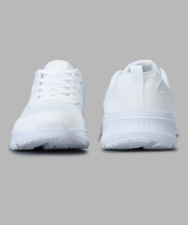 Skechers Lace Sneakers For Boys (White, 8-9 Years) - Image 6