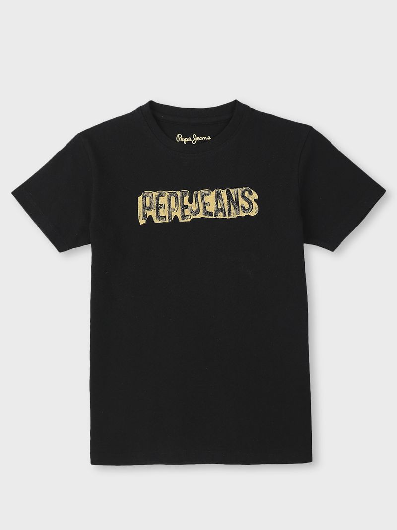 Pepe Jeans Boys Printed Cotton T-Shirt - Image 2