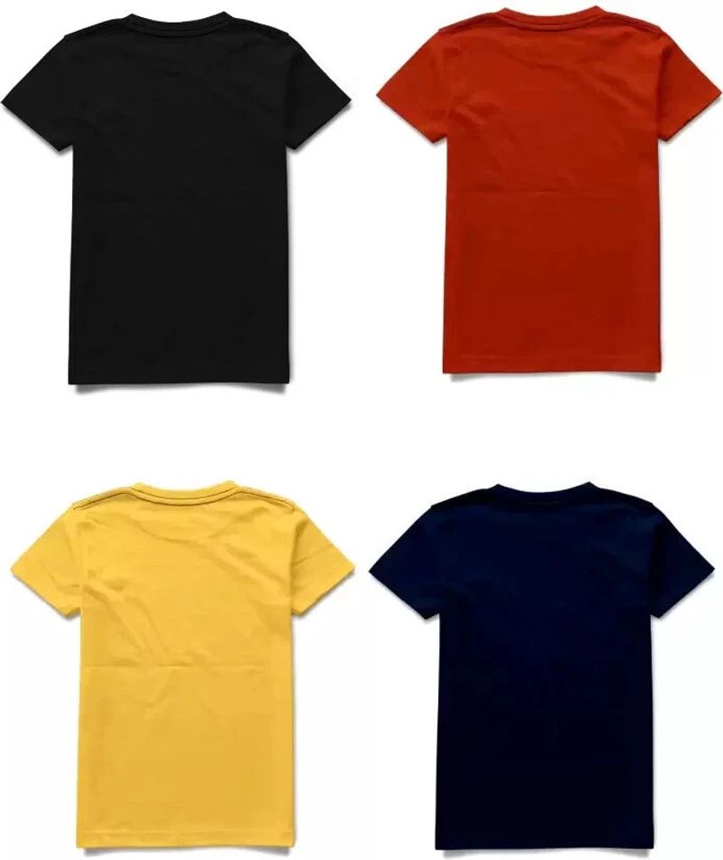 FTC FASHIONS Boys Graphic Print Cotton Blend T Shirt - Image 3