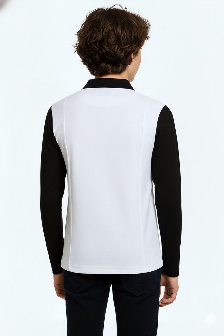 Try This Boys Colorblock Cotton Blend T Shirt - Image 3