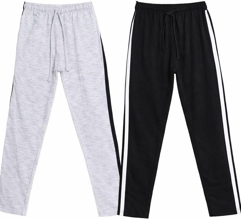 French Kleider Track Pant For Boys & Girls (Grey, Pack of 2) - Image 2