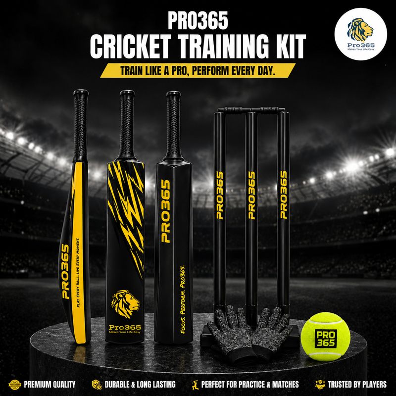 PRO365 Complete Cricket Kit for Kids & Adults - Image 4