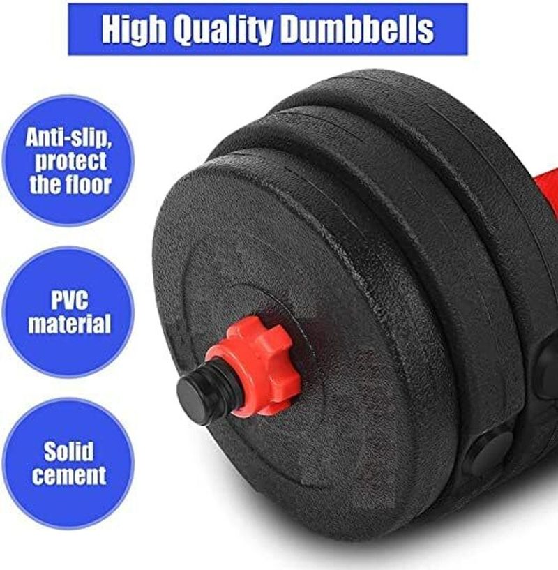 BELLATRIX X 20 kg Home Gym Weight Plate Combo - Image 4