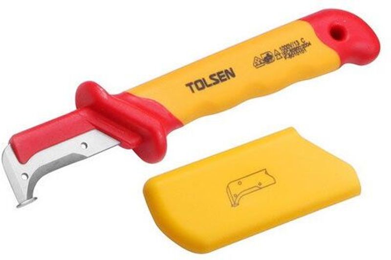 TOLSEN V51416 VDE 1000V Insulated Stainless Steel Knife - Image 2