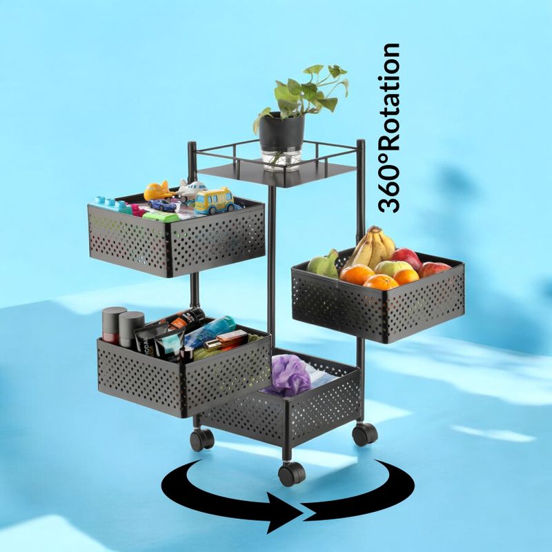 ADMIN INDUSTRIES 4-Layer Kitchen Rack - Image 5