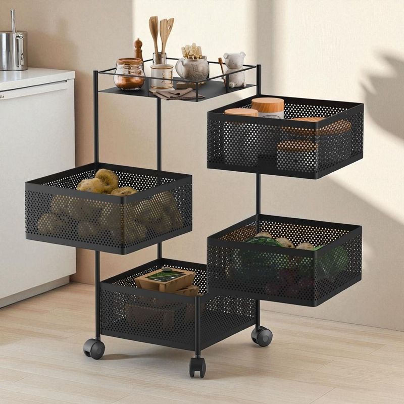 ADMIN INDUSTRIES 4-Layer Kitchen Rack - Image 2