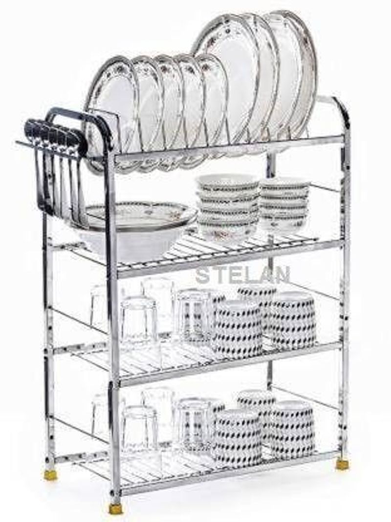 Nextar 4 Shelf Wall Mount Kitchen Rack - Image 2