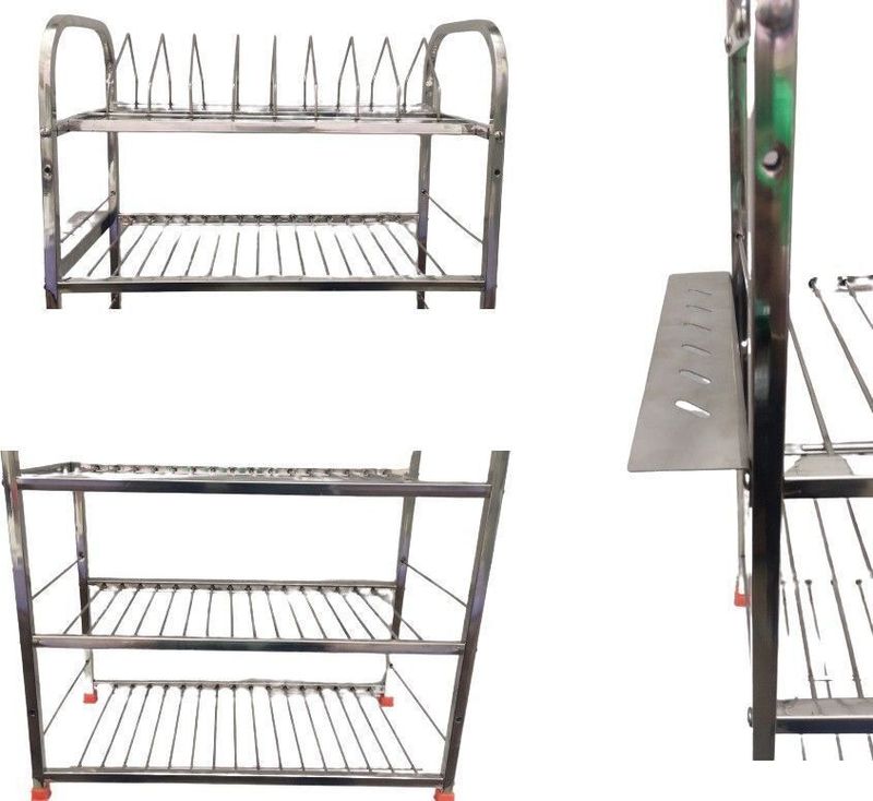 Nextar 4 Shelf Wall Mount Kitchen Rack - Image 5