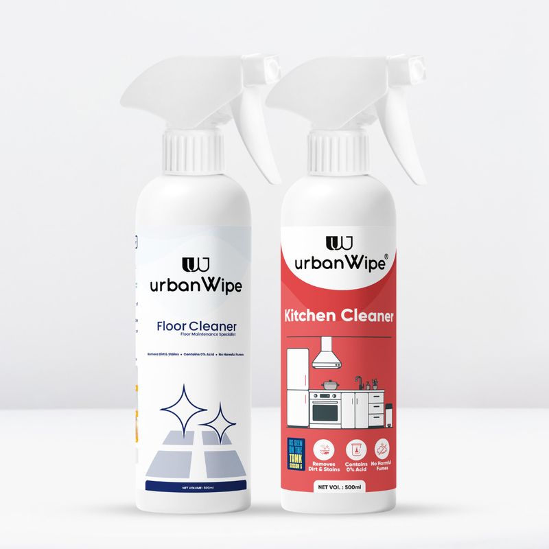 urbanWipe Floor & Kitchen Cleaner 1000ml (Pack of 2) - Image 2
