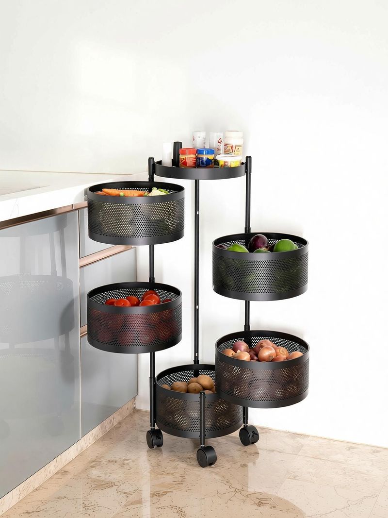 VR 5 Layer Kitchen Trolley Storage Rack - Image 3