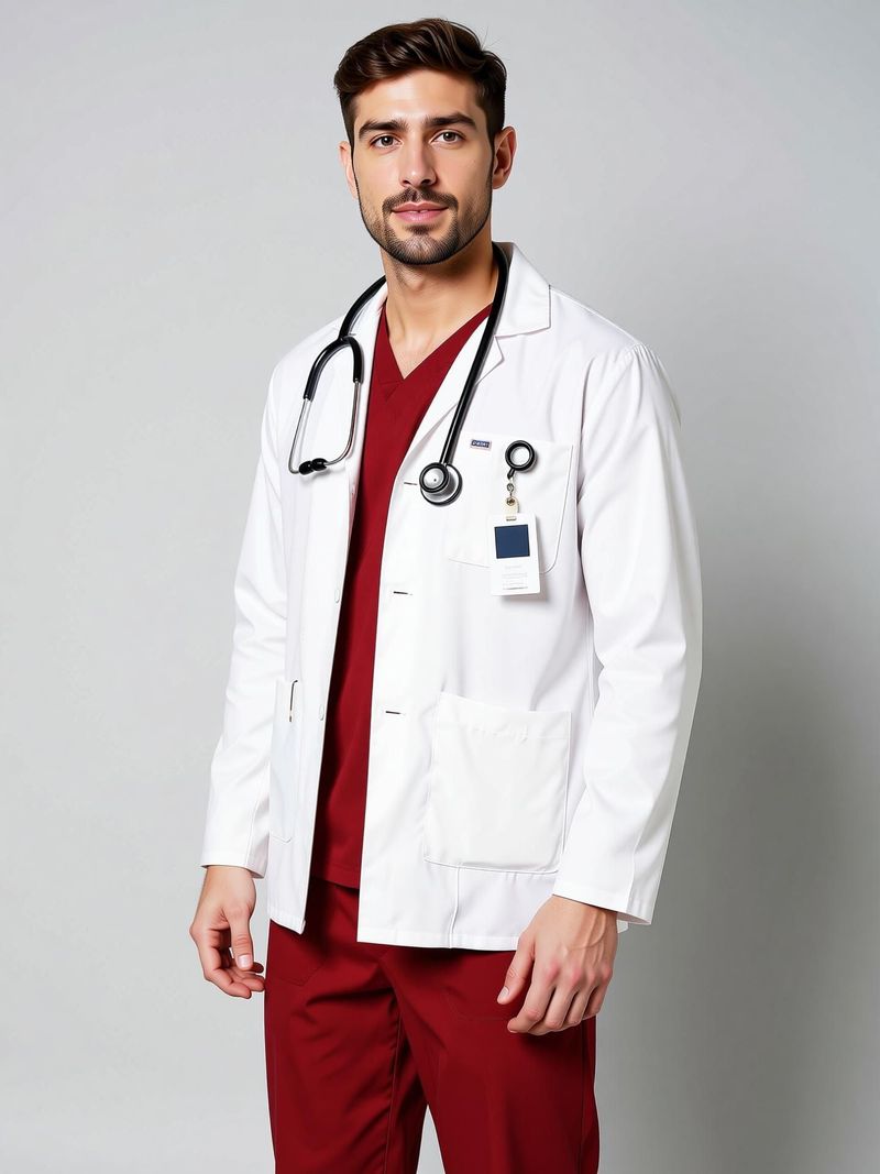 KNYA Poly Cotton Lab Coat - Image 4