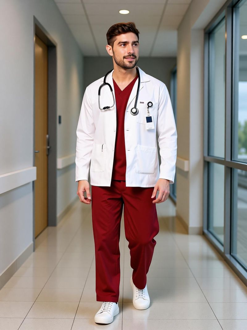 KNYA Poly Cotton Lab Coat - Image 3