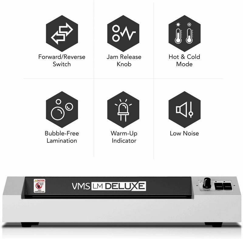 VMS Professional LM Deluxe A3 Lamination Machine 12.6 inch - Image 4