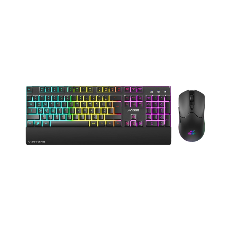 Ant Esports KM500W Pro Combo Set Black - Image 2