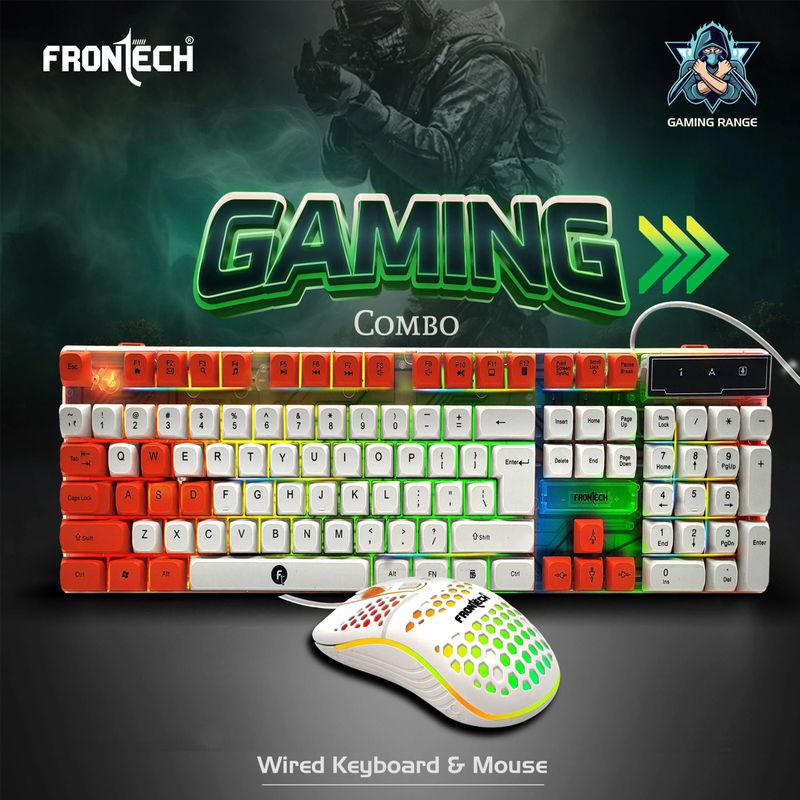 Frontech Nova Knight Wired Gaming Keyboard and Mouse - Image 3