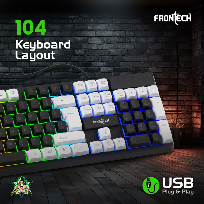 Frontech Quantum Striker Gaming Combo - Image 6