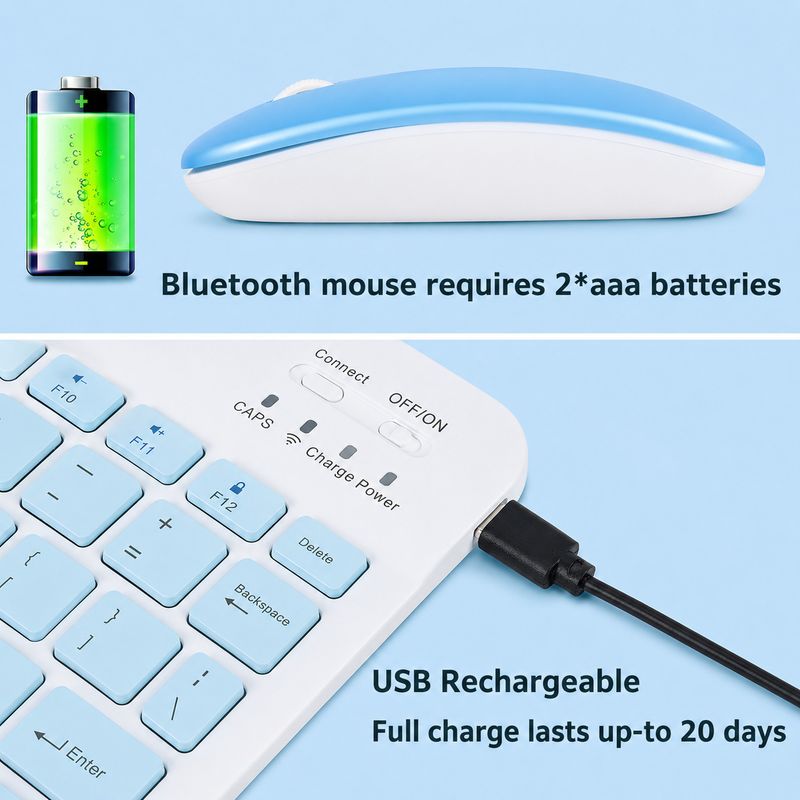 deved Wireless Keyboard Mouse Combo - Image 5