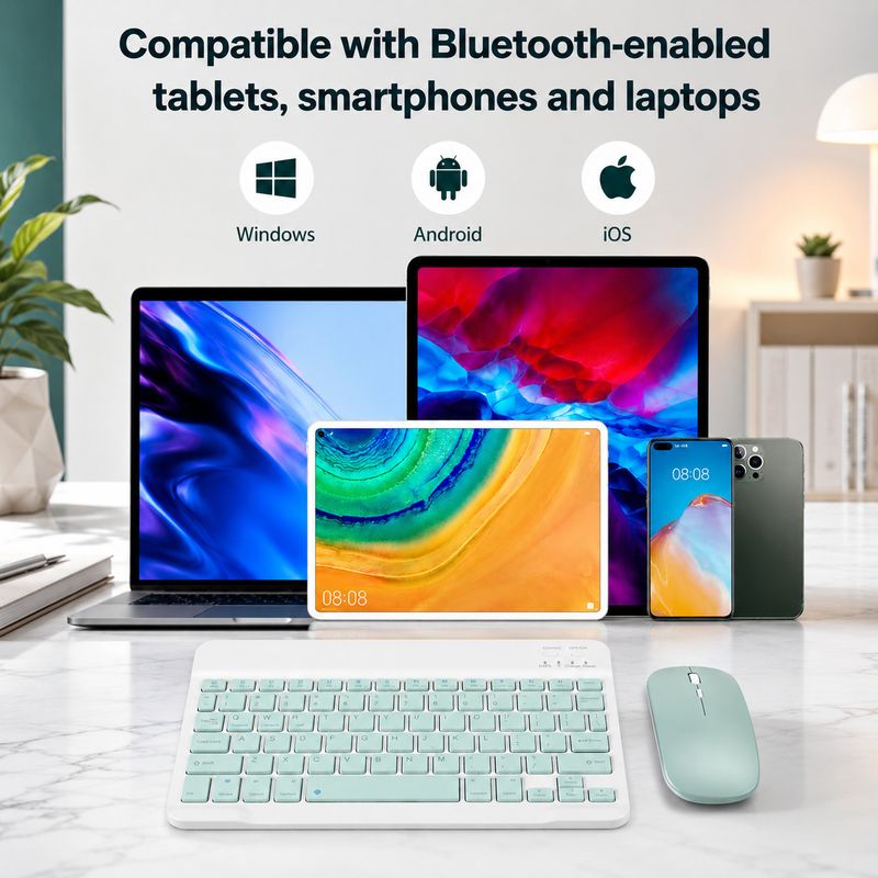 deved Wireless Keyboard Mouse Combo - Image 6