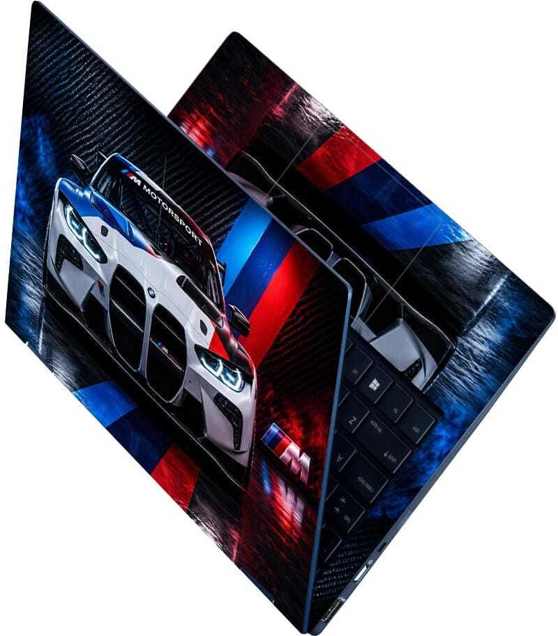 Techfit BMW M Motorcycle Laptop Skin - Image 3
