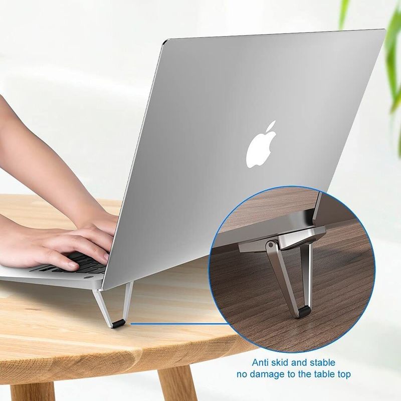 GADGET DEALS 2 Pcs Premium Metal Folding Portable Laptop 2 Pieces - Image 6