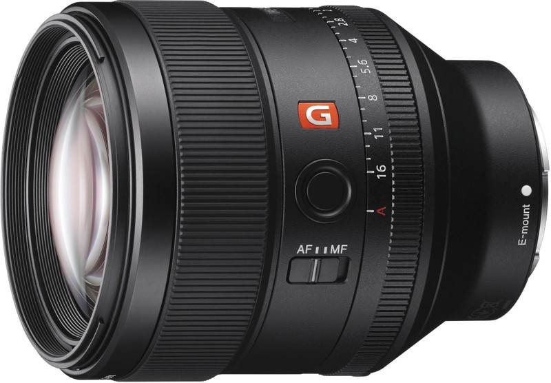 SONY SEL85F14GM Telephoto Prime Lens Black, 85 mm