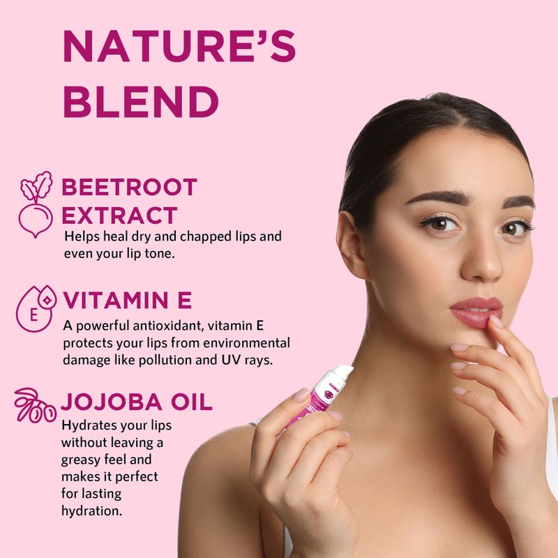 Orgatre Beetroot Tinted Lip Balm SPF 30 - Image 4