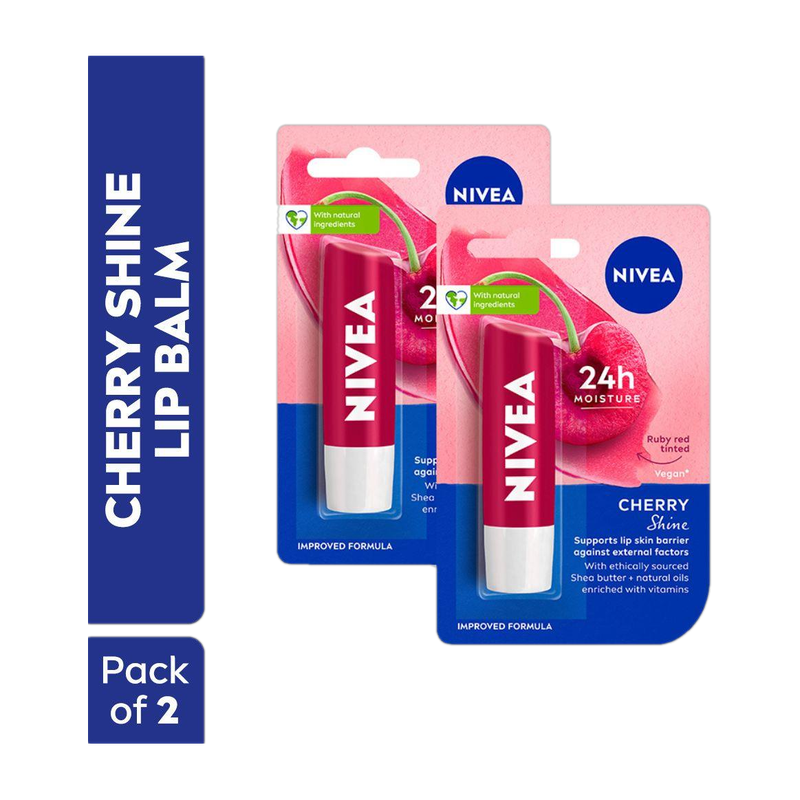 NIVEA Fruity Shine Lip Balm Cherry