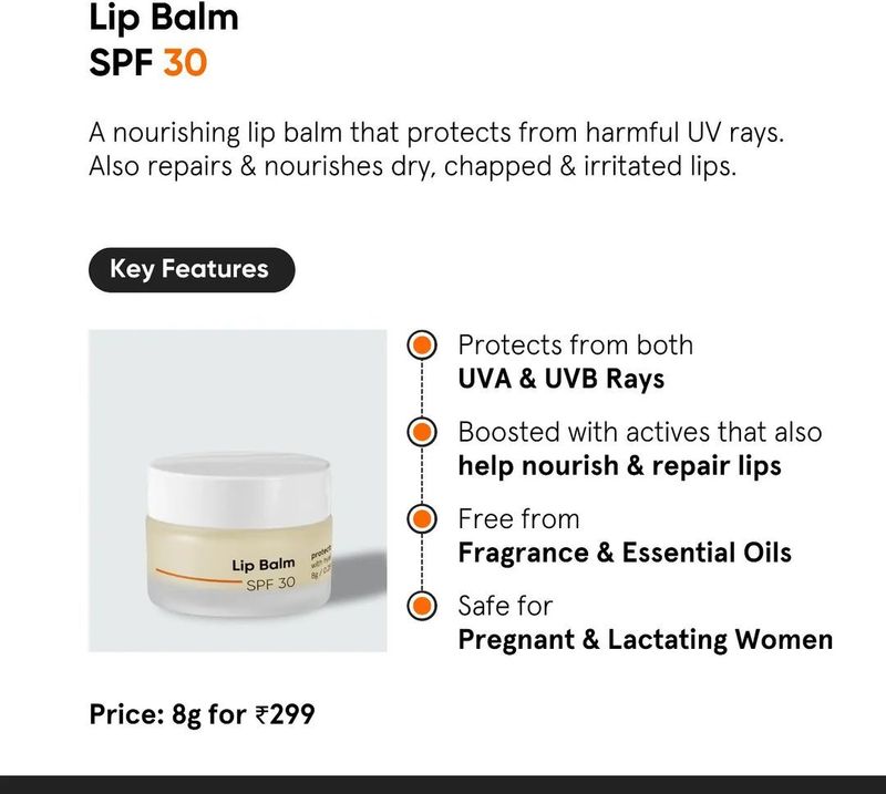 Minimalist SPF 30 Lip Balm With Ceramides & Hyaluronic Acid - Image 5