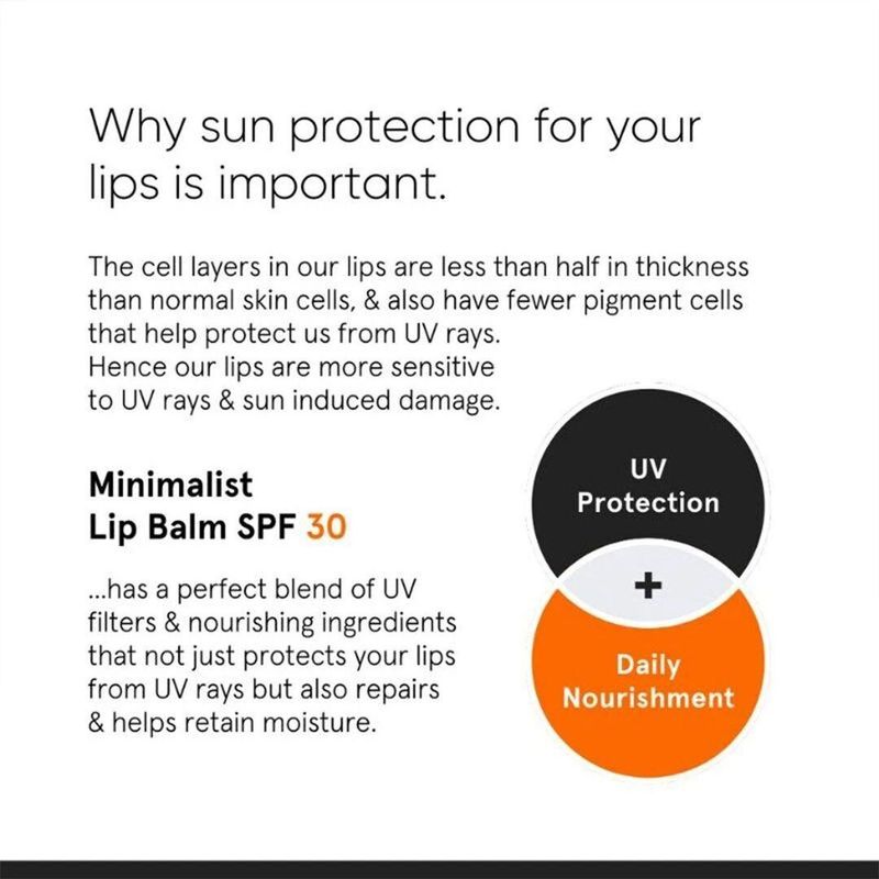 Minimalist SPF 30 Lip Balm With Ceramides & Hyaluronic Acid - Image 3