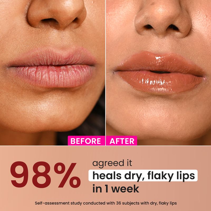 Dot & Key Ceramide & Peptide Barrier Repair Lip Balm SPF Warm Nude - Image 4