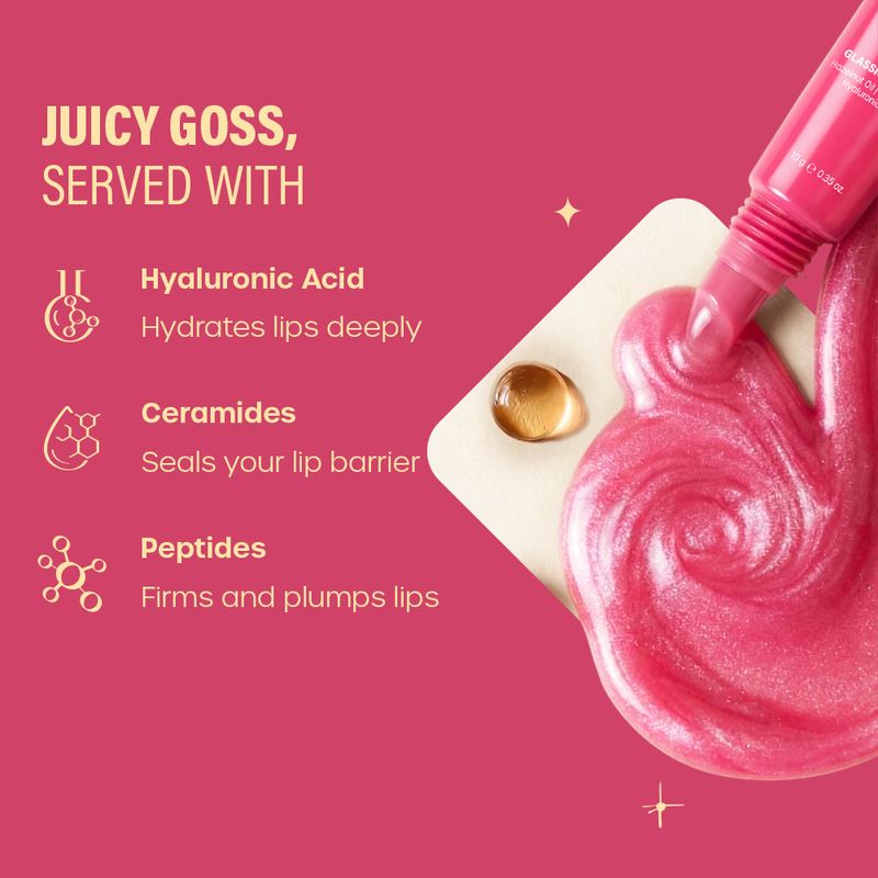 Plum Gossippin’ Ginger Ale Glassic Lip Balm Coral Pink - Image 4