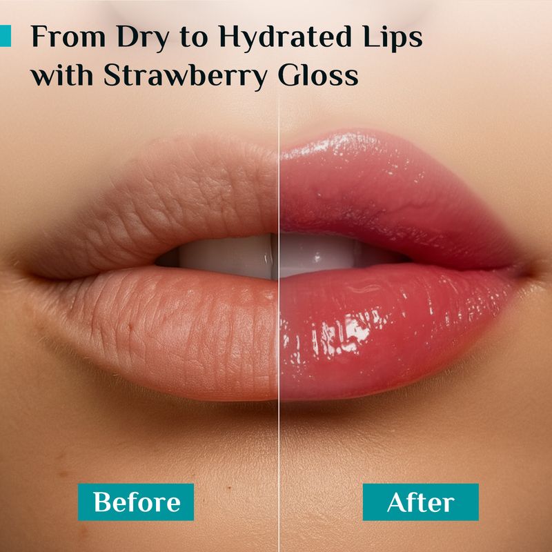 Pilgrim Vitamin C Tinted Lip Balm Strawberry - Image 5
