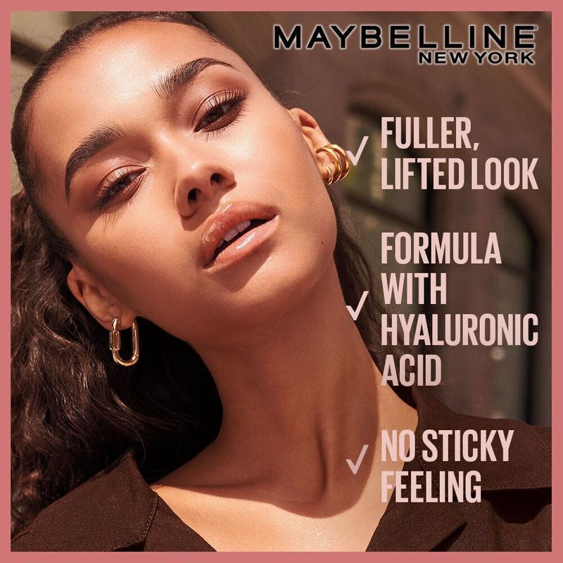 Maybelline New York Lifter Gloss Hydrating Lip Gloss Heat - Image 3