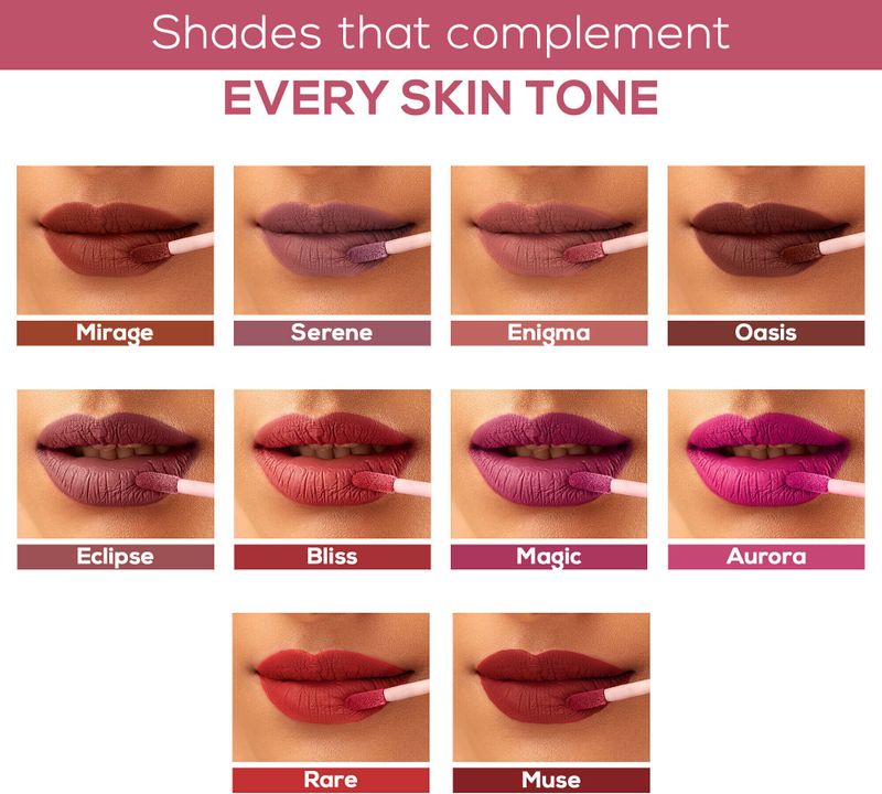 Renee Stay Matte Liquid Lipstick Combo - 10 Pieces - Image 5