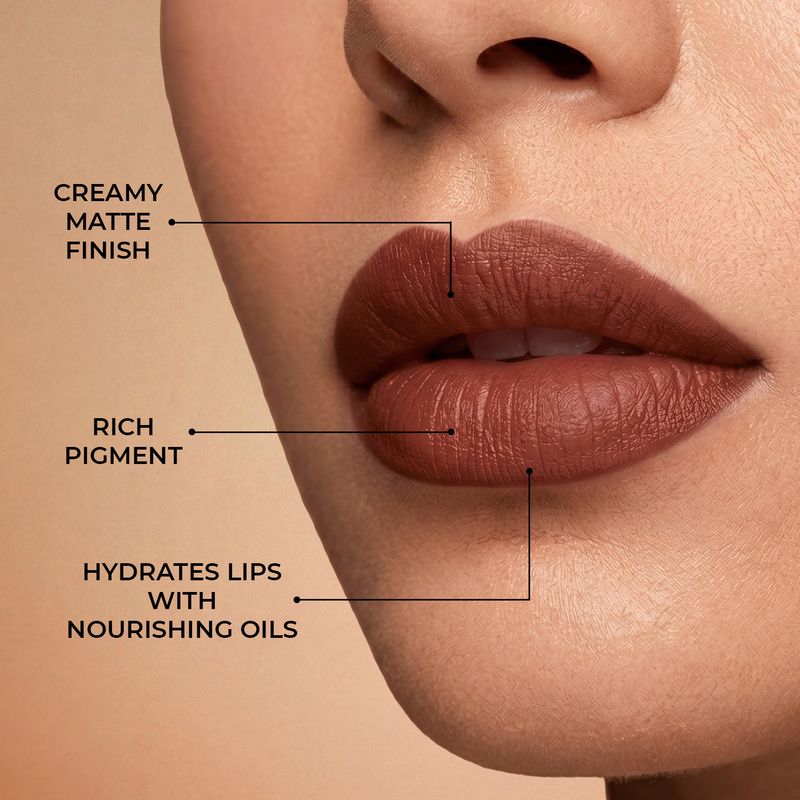 Just Herbs Herb Enriched Lipstick Kit, 8 Shades, 9.6g - Image 8