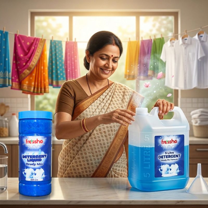 Fressho Detergent & Dishwash Gel Combo - Image 6