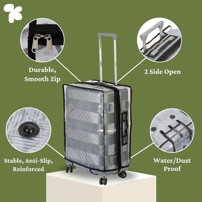 AMPEREUS Wayfarer 20" Luggage Trolley Cover - Image 5