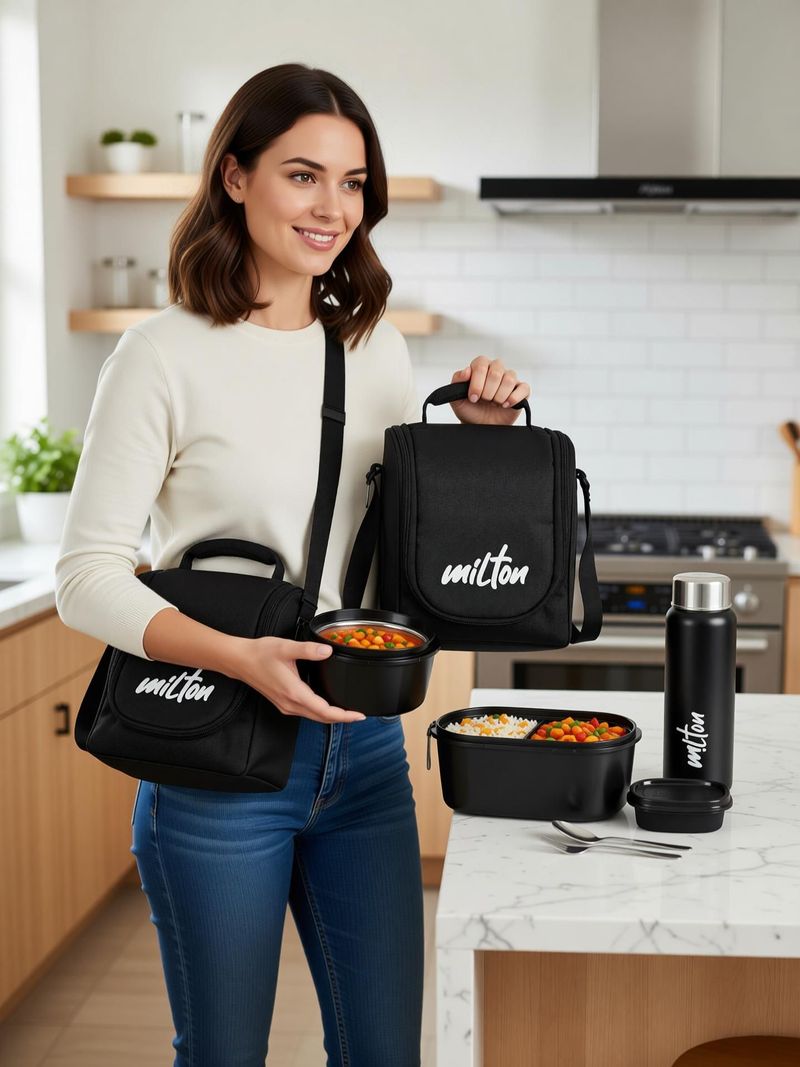 MILTON Pro Lunch Box With Insulated Fabric Jacket - Image 4