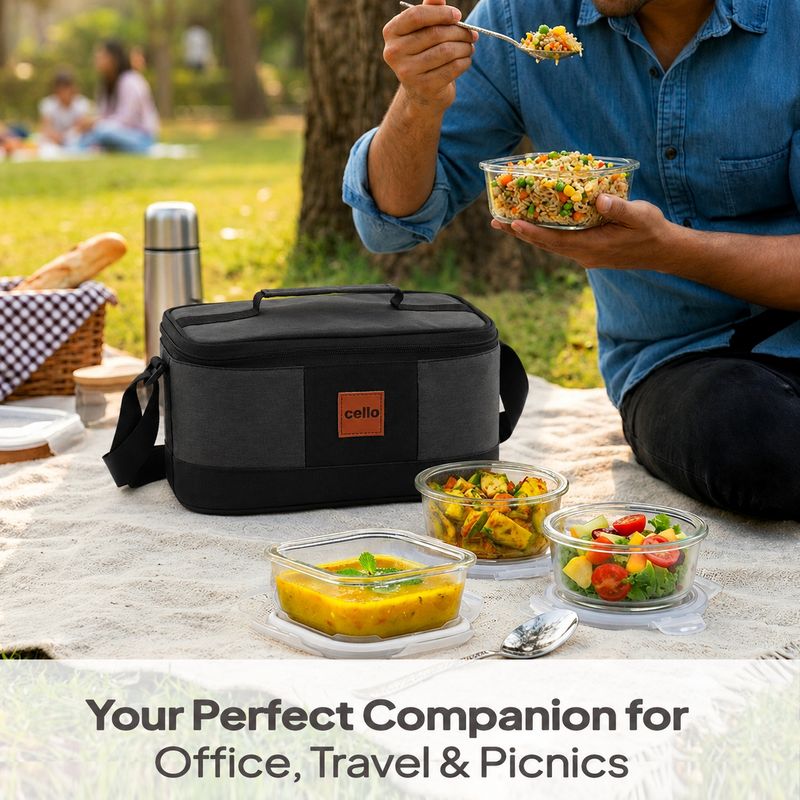 Cello Elite Pro Fridge & Microwave Safe Glass Containers - Image 5
