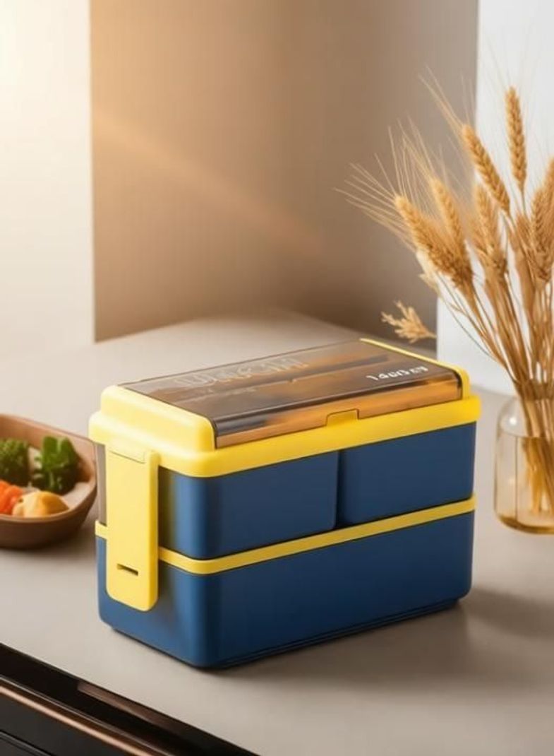 OMORTEX Section Lock Lunch Box 3 Containers - Image 4