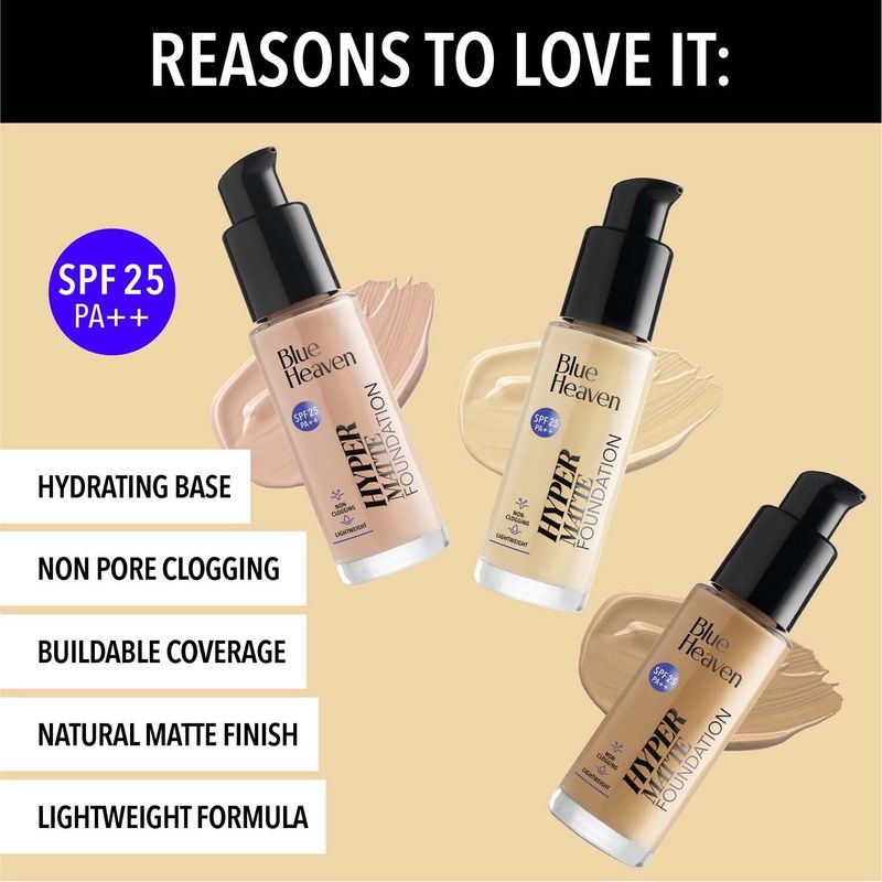 Blue Heaven Festive Makeup Kit Fair Tone 8pc - Image 6