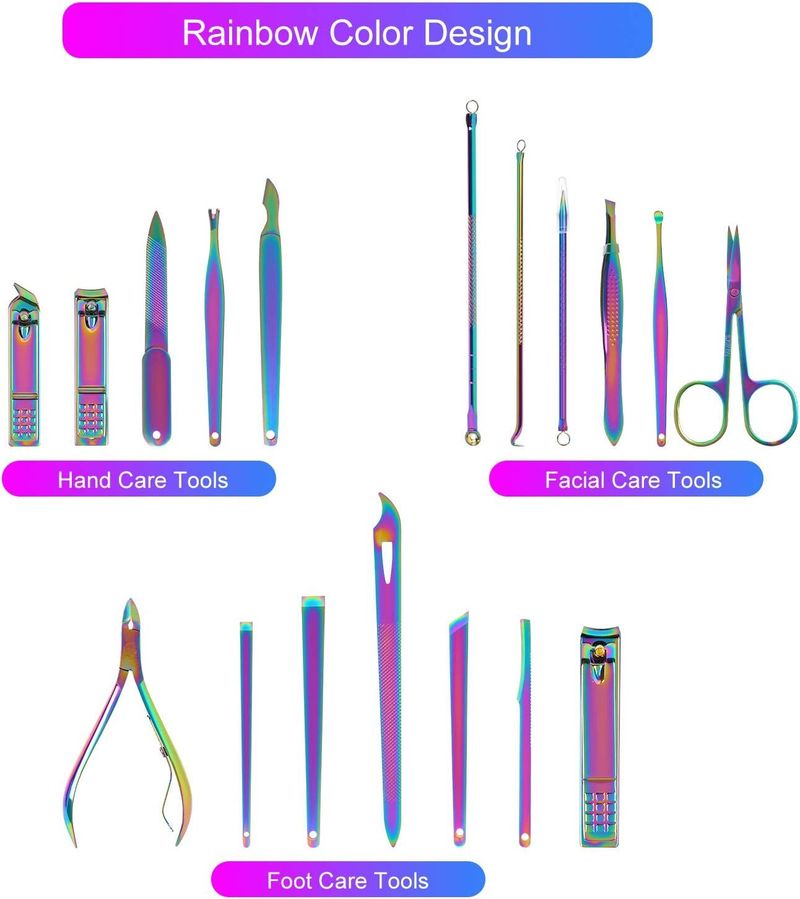 THR3E STROKES Manicure Pedicure Kit - Image 3