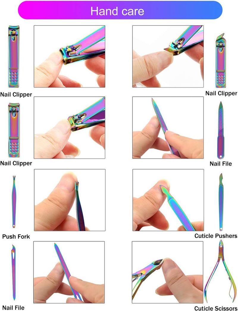 THR3E STROKES Manicure Pedicure Kit - Image 6