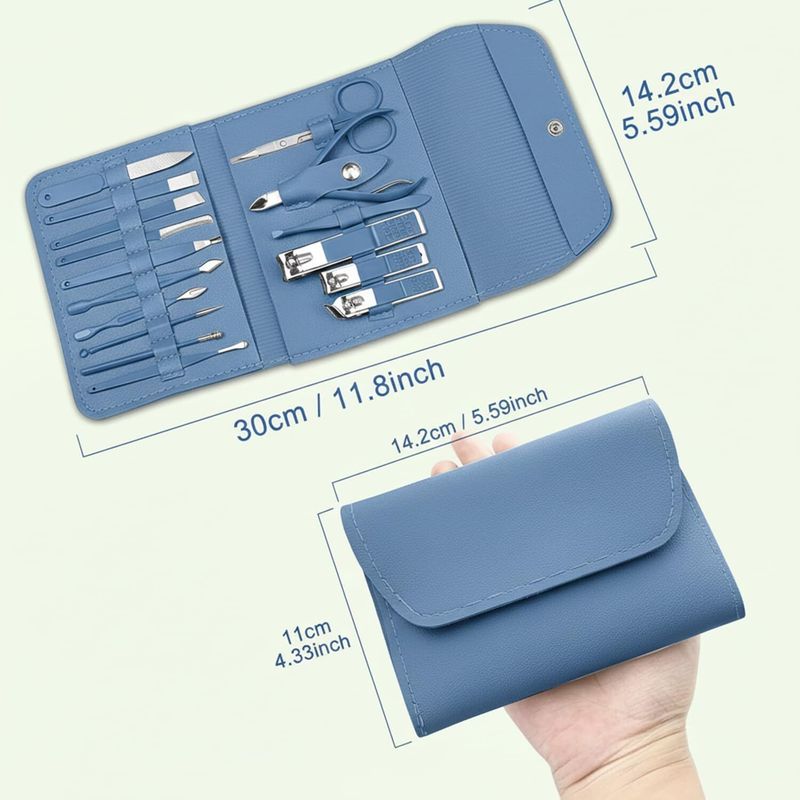 VARIYAENTERPRISE28 16 in 1 Manicure Set, 16 g, Set of 16 - Image 4
