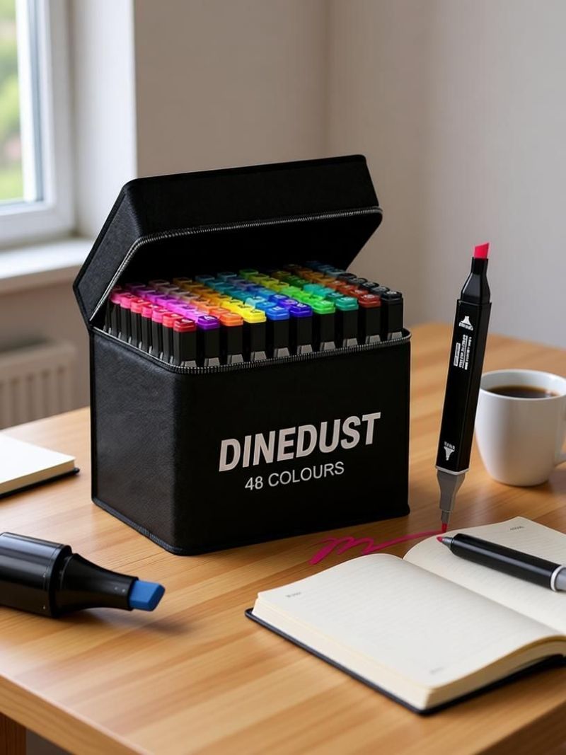 DINEDUST Dual Tip Art Markers for Kids - Image 3
