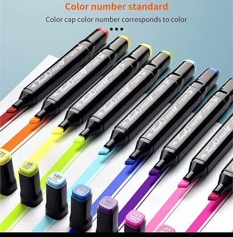 DINEDUST Dual Tip Art Markers for Kids - Image 6