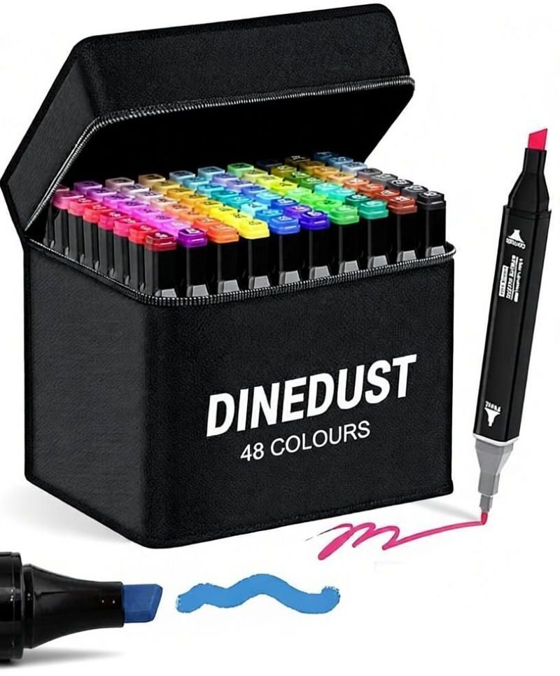 DINEDUST Dual Tip Art Markers for Kids - Image 4