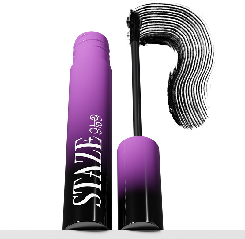 Staze All Eyes On You Tubing Mascara | Waterproof | Volumizing 5 ml Blackest Black