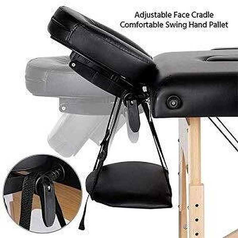 welocity Professional 2 Section Foldable Massage Bed - Image 6