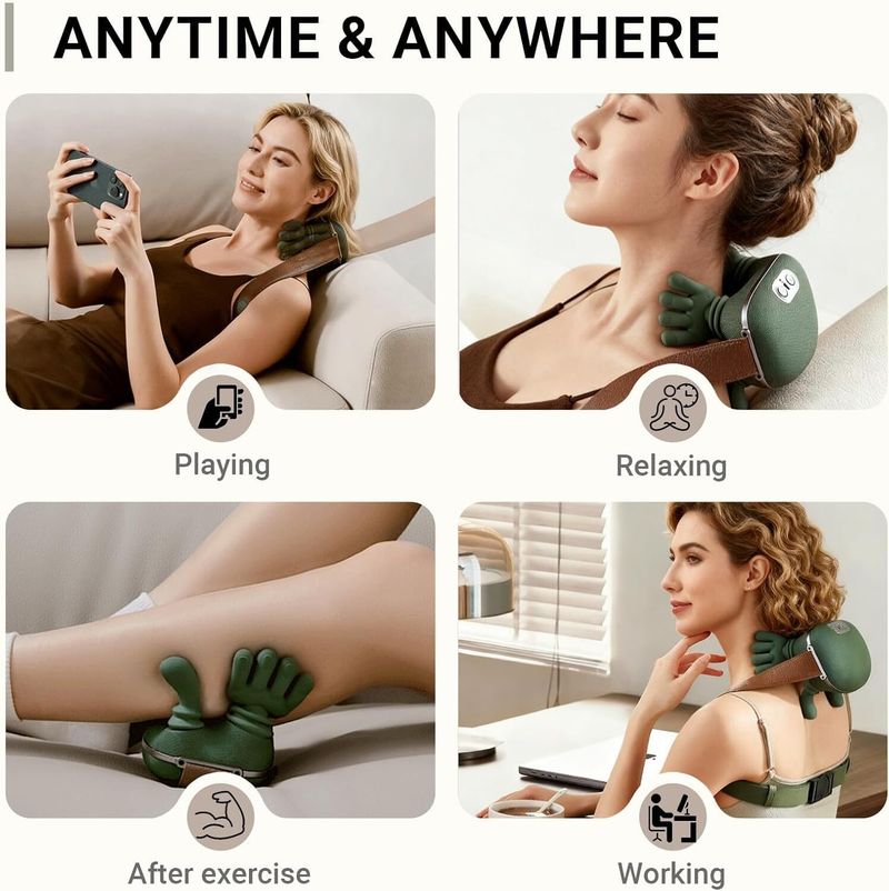 Voltegic Bionic Heated Shiatsu Neck Massager - Image 6